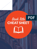 Book Title Cheat Sheet