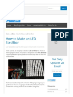 How to Make an LED Scrollbar
