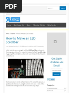 How to Make an LED Scrollbar