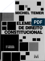 Michel Temer Elementos de Direito Constit Edita