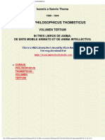 Cursus philosophicus thomisticus volumen tertium