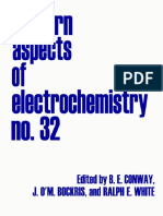 (Eds.) Conway B.E., Et Al., Modern Aspects of Electrochemistry v.32 (Kluwer, 2002) PDF