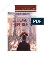 Barroso Jose - Imperivm 02 - El Ocaso de La Republica