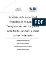 TFC - Análisis de La Capacidad Tecnológica de España. Comparación Con Los Países de La UE27, La O PDF