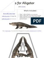 Aa Is For Alligator: Helpful Links: What's Included