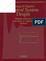 Analog and Digital Control System Design (Chi-Tsong Chen) PDF