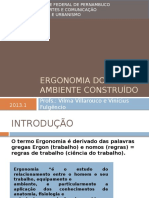 Ergonomia Do Ambiente Construído - 2014.1 - Introducao