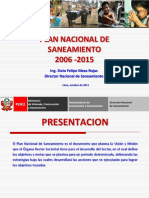 Plan Nacional de Saneamiento