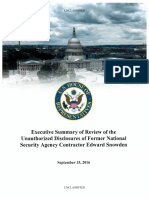 House Intelligence Committee's report on Edward Snowden