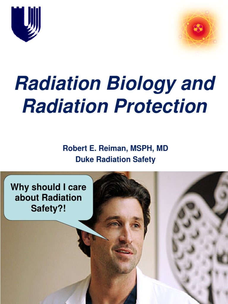 6 Rad Bio Safety Pdf Ionizing Radiation Absorbed Dose