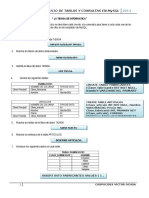 Ejercicio MySQL tablas consultas