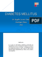 Patología Clínica de La Diabetes