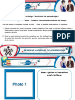 AA4-Evidence 3 Describing The Weather