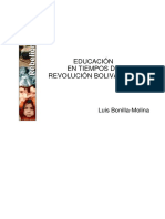 Educacion en tiempos de Revolucion Bolivariana Luis Bonilla.pdf