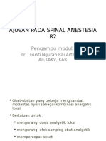Ajuvan Pada Spinal Anestesia