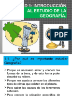 Tema 1 - Importancia de La Geografìa.