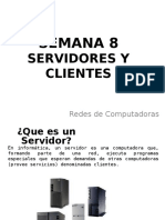 Semana 8 Servidores y Clientes