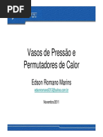 Vasos de Pressão e Permutadores de Calor - Eds On Romano - Nov2011