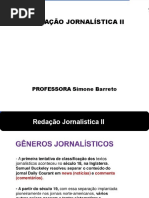 Redação Jornalística - Gêneros e estilos.ppt