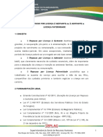 09 Repouso Por Licença A Gestante Ou À Adotante e Licença Paternidade PDF