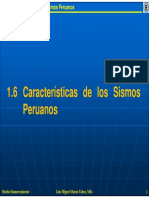 1.6 Caracteristicas de Los Sismos Peruanos PDF