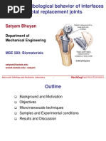 Biotribology Seminar