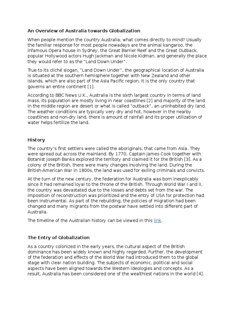 Examples of globalization today picture