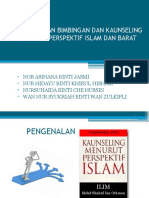 Perbandingan Bimbingan Dan Kaunseling Mengikut Perspektif Islam Dan Barat