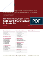 Soft Drink Manufacturing in Australia Industry Report