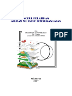 Modul SIG Analisis Kesesuaian Budidaya RumpLaut