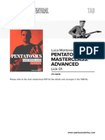 Pentatonics Masterclass: Advanced: Lick 01