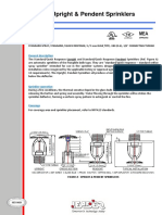 Upright Pendent Sprinklers