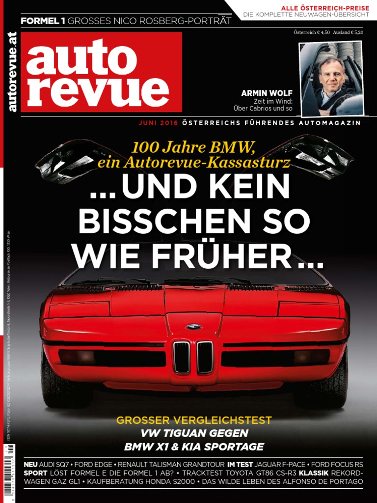 Autorevue - Juni 2016