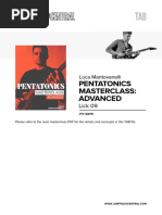 Pentatonics Masterclass: Advanced: Lick 09