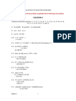 Selected Solutions - 4