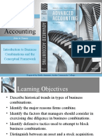 Advanced Accounting: Introduction To Business Combinations and The Conceptual Framework