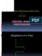 Digital Image Processing: Lecture - 4 Basic Relationships Between Pixels
