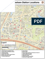 Reston Bike Share Station Locations  