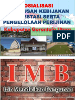 Sosialisasi Imb Kabupaten Gorontalo Utara PDF