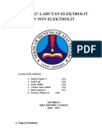 Titik Beku Larutan Elektrolit Dan Non Elektrolit