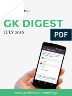 Monthly Gk Digest July