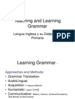 Teaching Learning Grammar