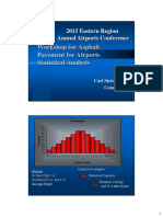 Workshop For Asphalt Pavement For Airports Statistical Analysis