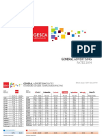 La Presse Rate Card Print GVM 2014 Complete Angl