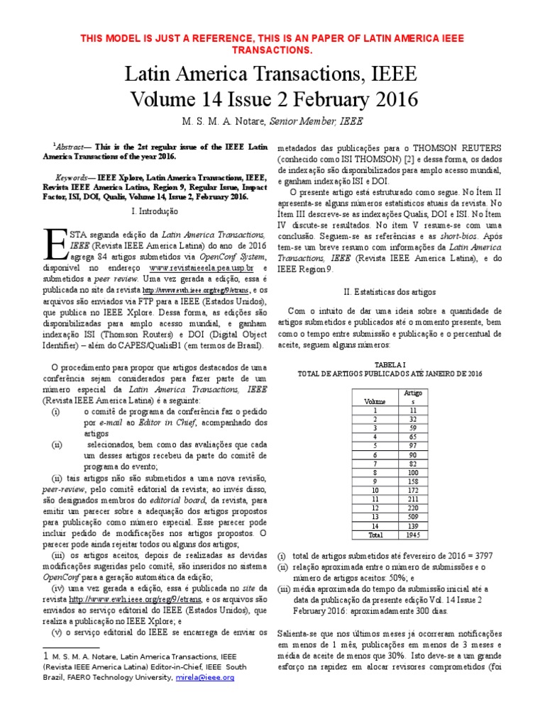 Template-Modelo For Paper | PDF | Identificador de objeto digital (DOI ...