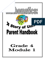Parent Handbook Grade 4 Module 1