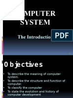 Introduction To Computer System