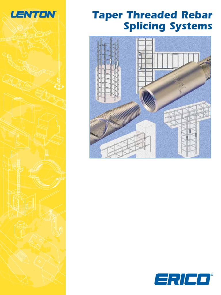 Taper Threaded Rebar Splicing Systems | PDF | Strength Of Materials ...