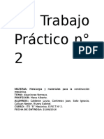 Trabajo Practico de Metalurgia N 2