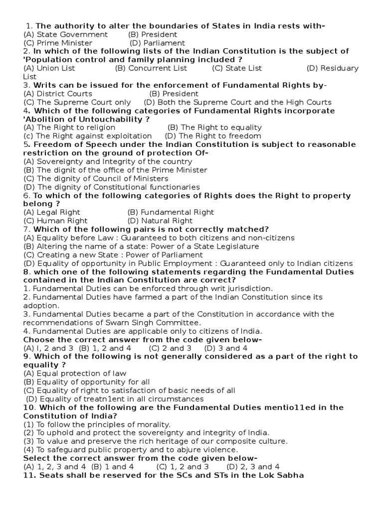 Nsa Exam Paper PDF Public Law Government